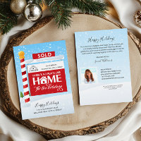 Sold Sign Real Estate Christmas
