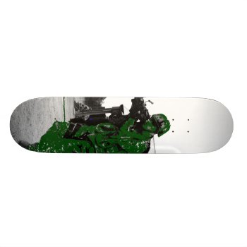 Soldier 2 Skateboard Deck by silvercryer2000 at Zazzle