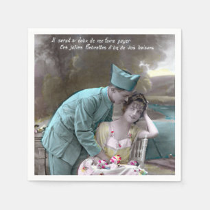 Soldier and Lover Napkins