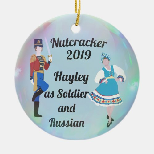 Soldier and Russian Nutcracker Ornament