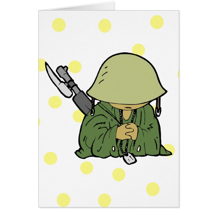 Soldier Baby Cards