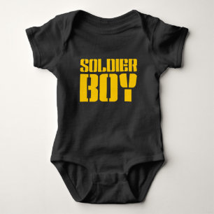 SOLDIER BOY BABY BODYSUIT