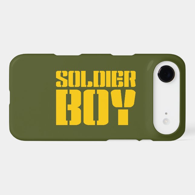 SOLDIER BOY Case-Mate iPhone CASE (Back (Horizontal))