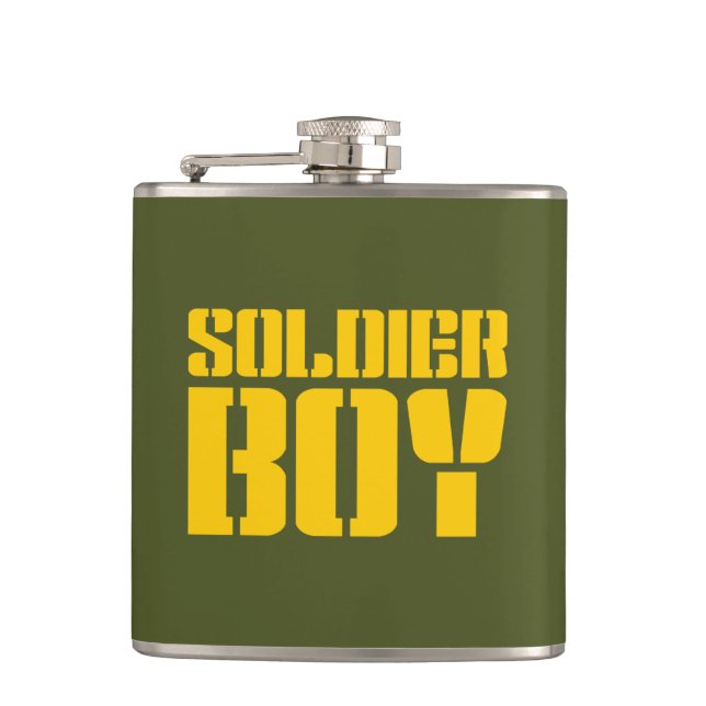 SOLDIER BOY FLASK (Front)