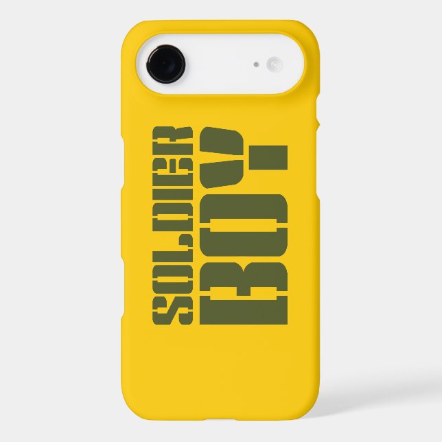 SOLDIER BOY IPHONE CASE (Back)