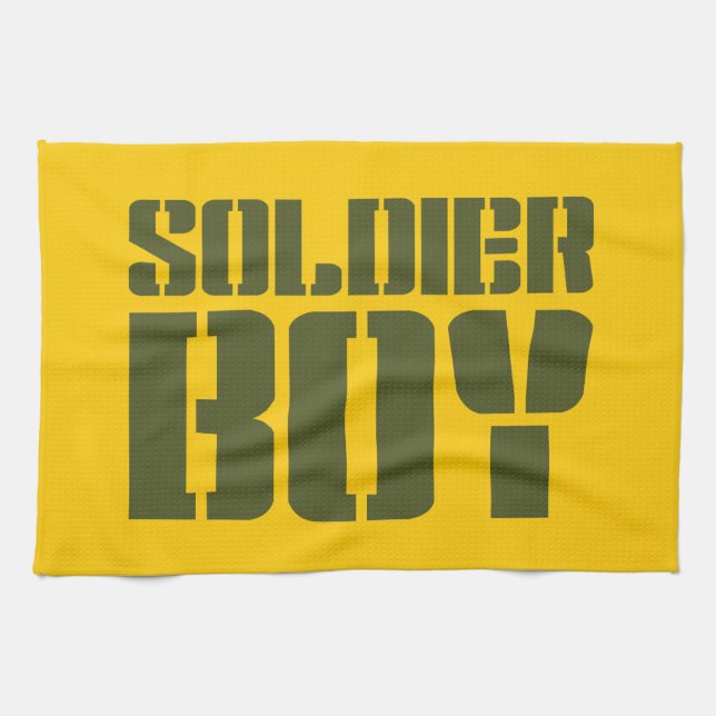 SOLDIER BOY KITCHEN TOWEL (Horizontal)