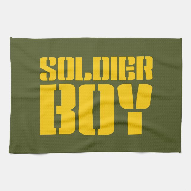 SOLDIER BOY KITCHEN TOWEL (Horizontal)