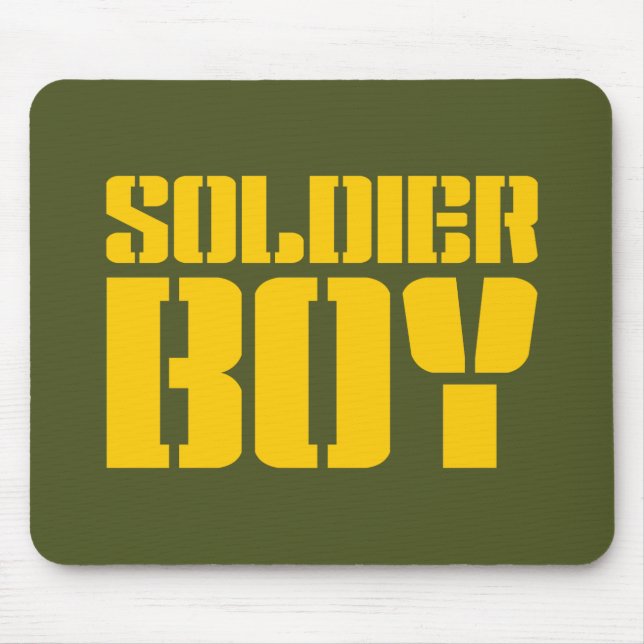 SOLDIER BOY MOUSE PAD (Front)