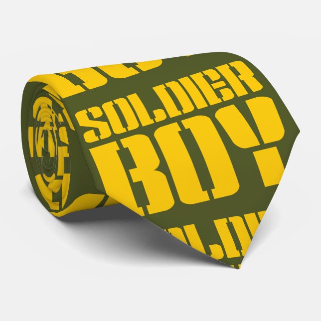 SOLDIER BOY NECK TIE (Rolled)