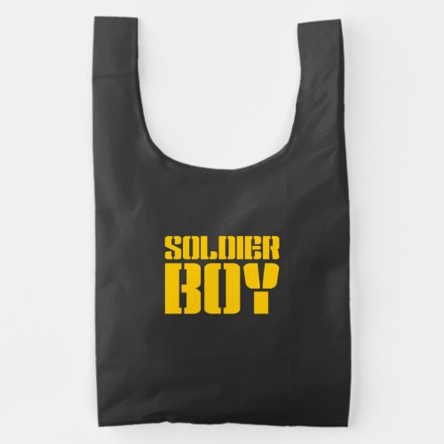 SOLDIER BOY REUSABLE BAG