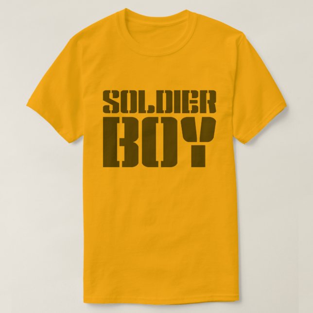 SOLDIER BOY T-Shirt (Design Front)