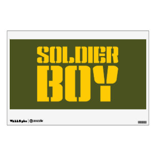 SOLDIER BOY WALL DECAL