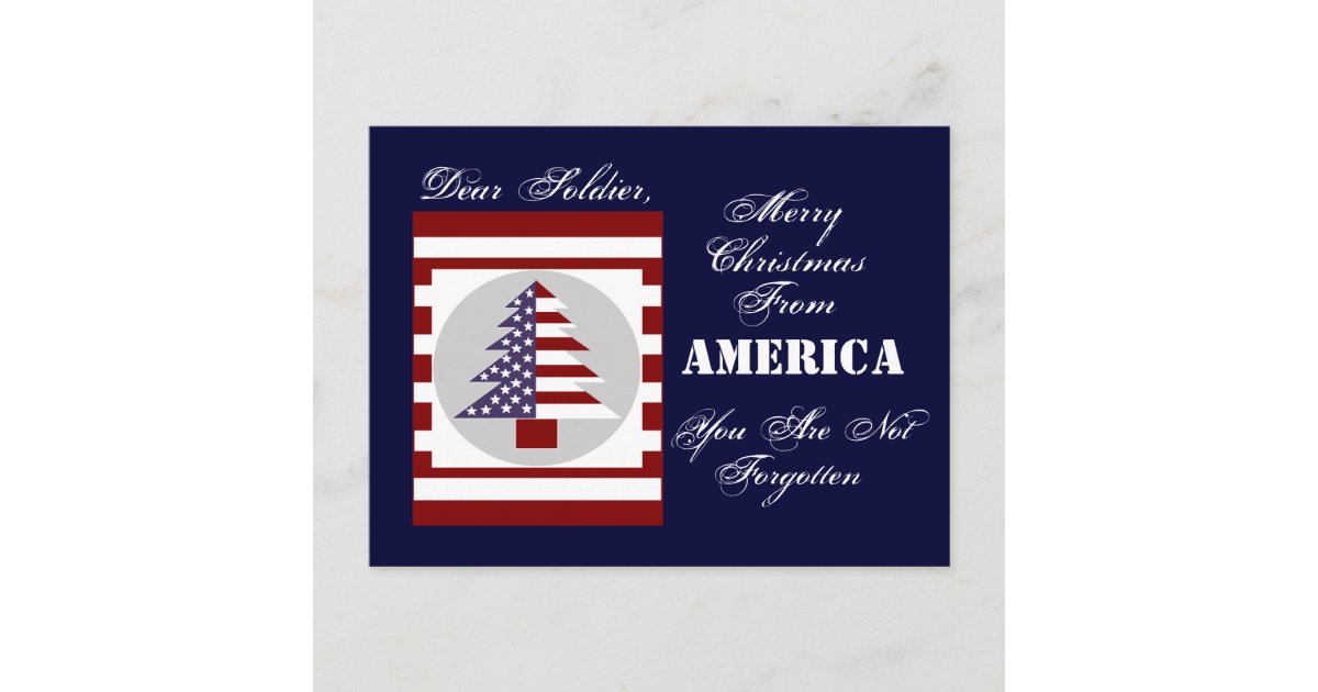 SOLDIER CHRISTMAS CARD | Zazzle