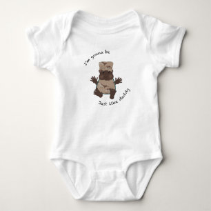 Soldier daddy baby bodysuit