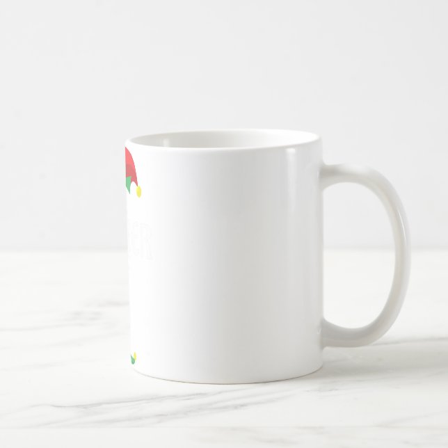 Soldier Elf Christmas Theme Holiday Family Group M Coffee Mug (Right)