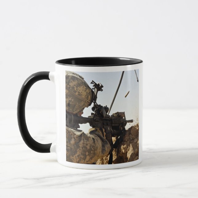 soldier engages enemy forces mug (Left)