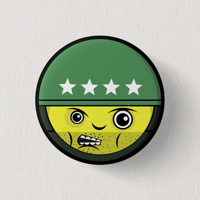 Soldier Face Button (Front)