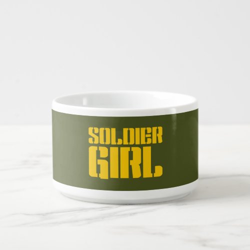 SOLDIER GIRL BOWL