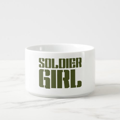 SOLDIER GIRL BOWL