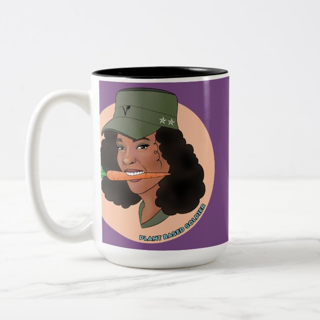 Soldier girl mug (Left)