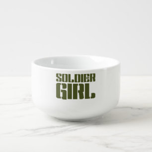 SOLDIER GIRL SOUP MUG