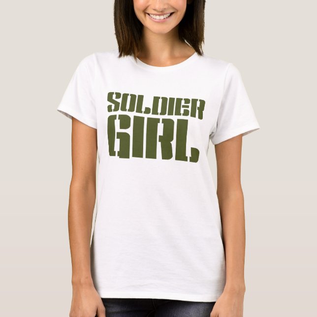 SOLDIER GIRL T-Shirt (Front)