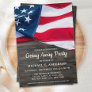 Soldier Going Away Party American Flag Military Invitation