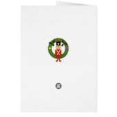 Soldier Holiday Card (Customizable) (Back)