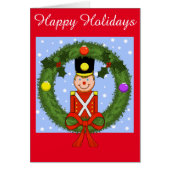 Soldier Holiday Card (Customizable) (Front)