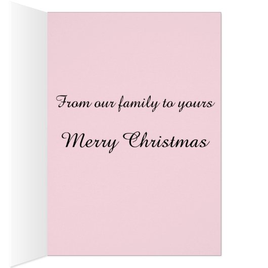 Soldier Holiday Card (Customizable) (Inside (Right))