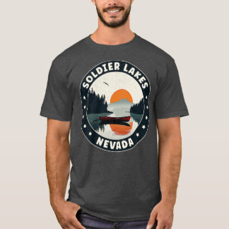Soldier Lakes Nevada Sunset T-Shirt