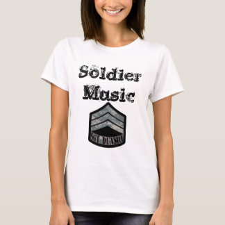 Soldier Music (ACU SGT LOGO) Ladies T-Shirt