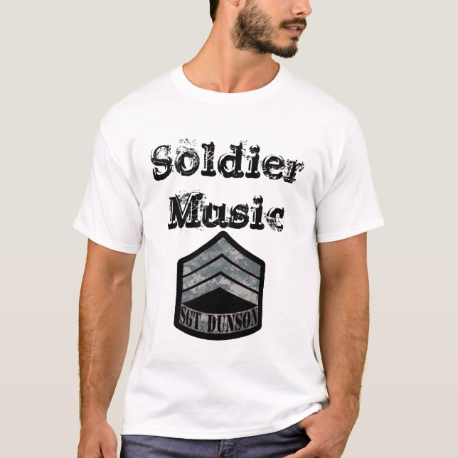 Soldier Music (ACU SGT LOGO) T-Shirt (Front)