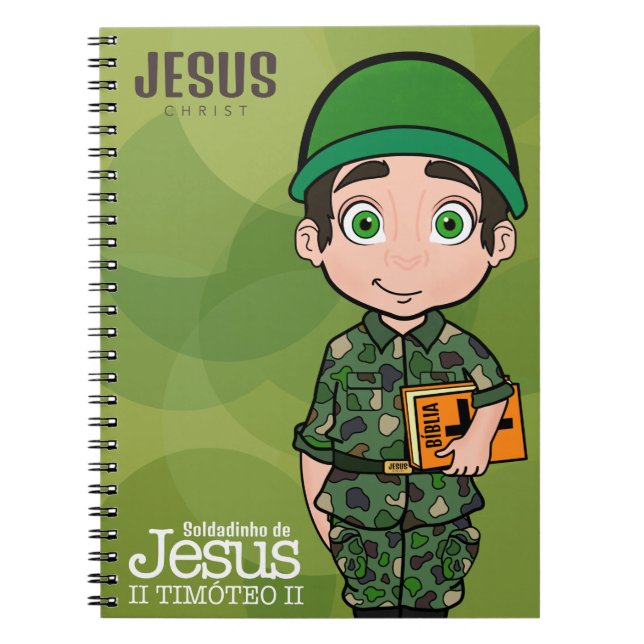 Soldier of Jesus Christ Notebook (Front)