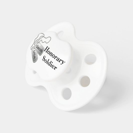 Soldier Pacifier (Front Right)