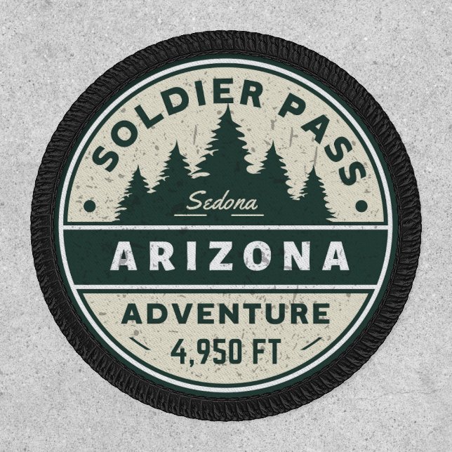  soldier pass Arizona hiking trails Patch (Front)