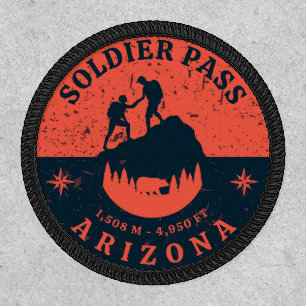 soldier pass Arizona hiking trails Patch