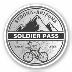 soldier pass Arizona hiking trails Sticker
