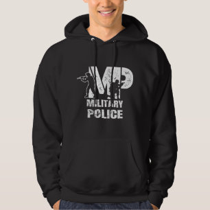 Soldier Retired Veteran MP Military Police Policem Hoodie