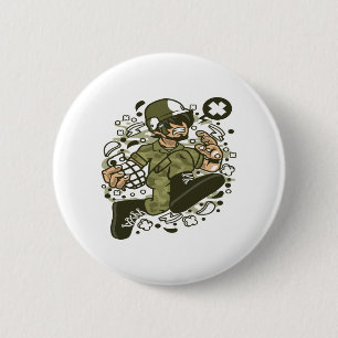 Soldier Running Button