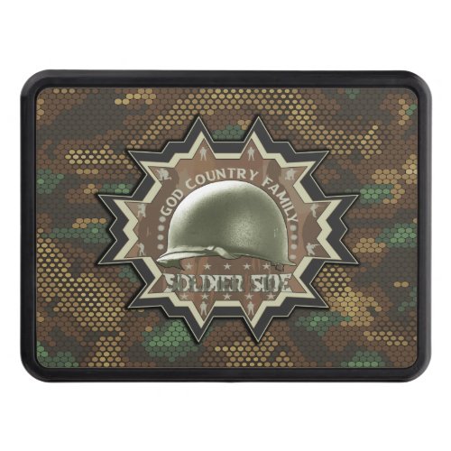 Soldier Side Vintage Hitch Cover