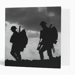 Soldier Silhouettes - Battle Of Broodseinde Binder