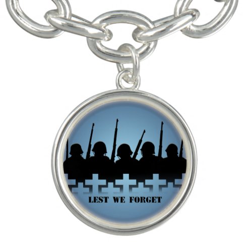 Soldier Tribute Bracelet Lest We Forget Jewelry