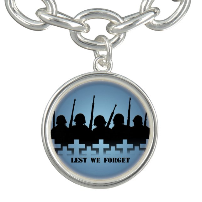 Soldier Tribute Bracelet Lest We Forget Jewelry (Design)