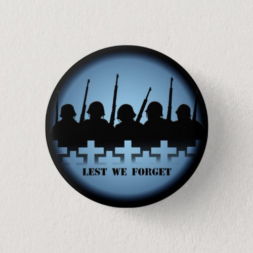 Soldier Tribute Buttons Lest We Forget War Buttons