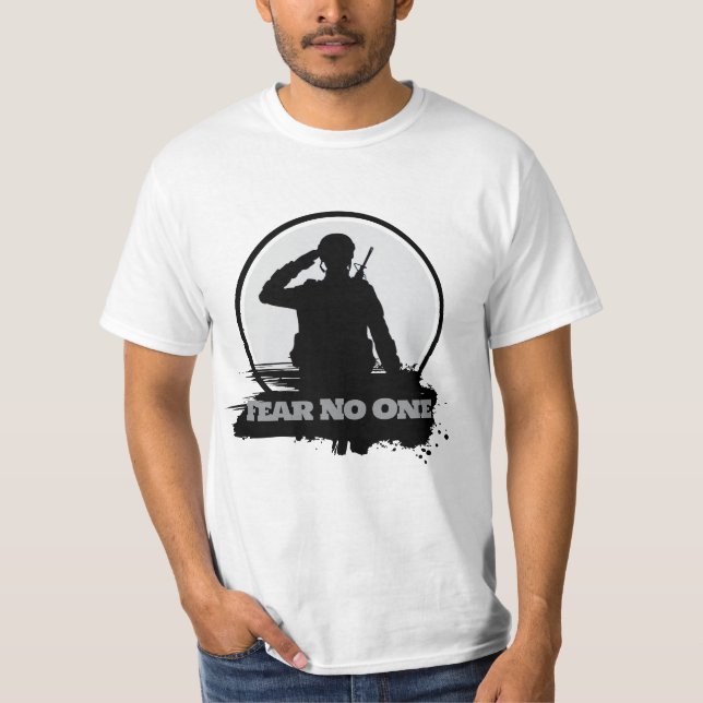 Soldier Tshirt for Him (Front)