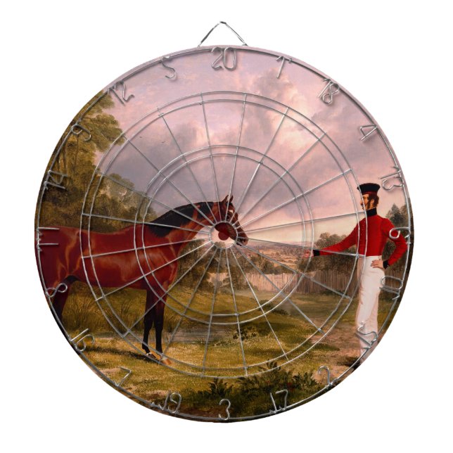 Soldier With an Officer's Horse Dart Board (Front)