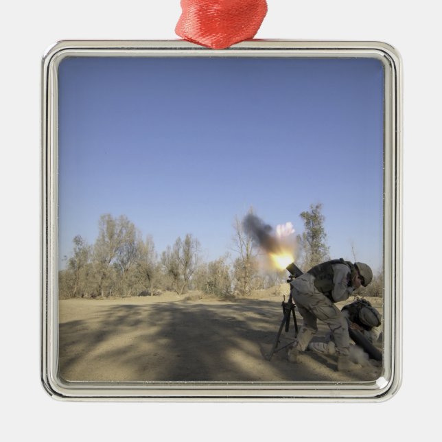 soldiers 2 metal ornament (Front)