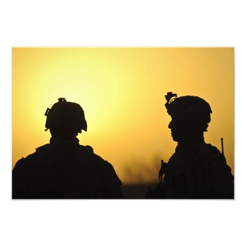 soldiers 2 photo print