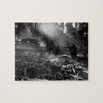 Soldiers At Bougainville (solomon Islands) 1944 Jigsaw Puzzle by allphotos at Zazzle
